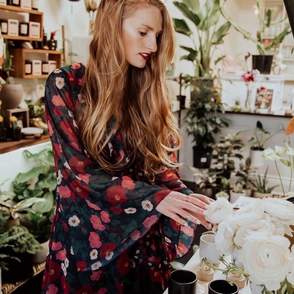 KEEPSAKE THE LABEL • Floral Waves Dress - Picture 4 of 6